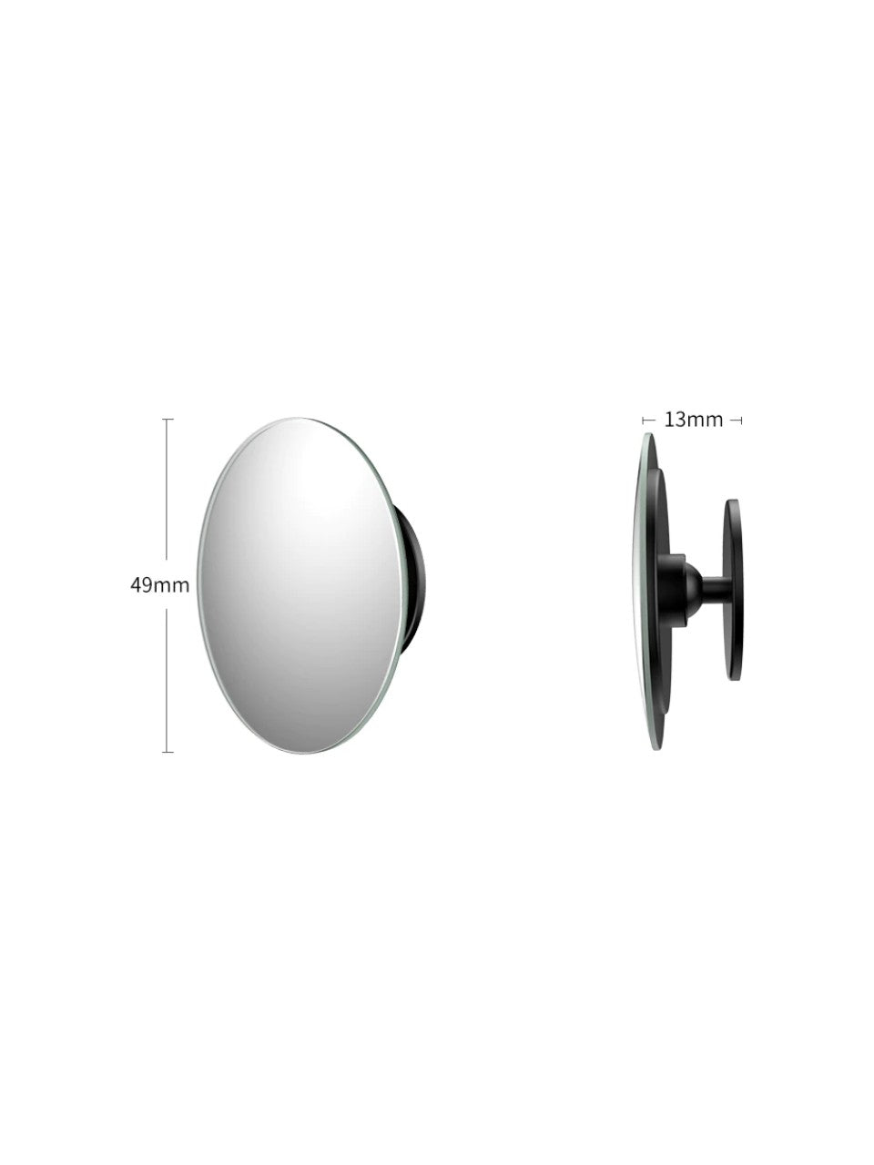 Baseus Full-Vision 2 Adet Mini Geri Görüş Aynası,Kör Nokta