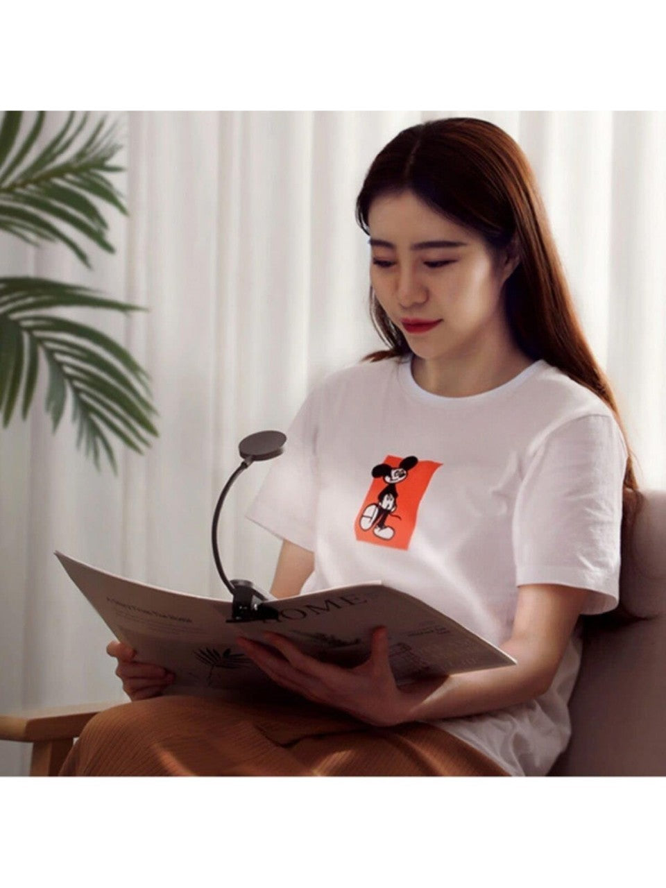 Baseus Comfort Reading Şarj Edilebilir Okuma Lambası-Siyah