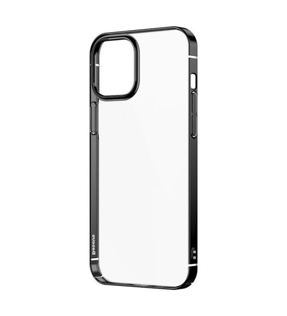 Baseus Glitter Protective Case iPhone 12 Pro Max 6.7" Şeffaf Parlak Koruyucu Kılıf