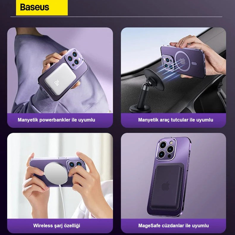Baseus iPhone 14, 14 Pro, 14PROMAX, 14PLUS Serisi Için