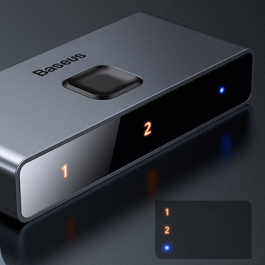 Baseus Matrix 4K 60Hz Çift Yönlü HDMI Dağıtıcı - Çoklayıcı Switch