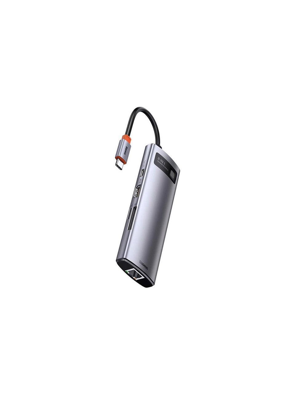 Baseus Metal Gleam Series 8in1 Type-C Hub Adaptör Çoklayıcı