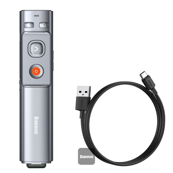 Baseus Orange Dot Wireless Presenter – Kırmızı Lazer