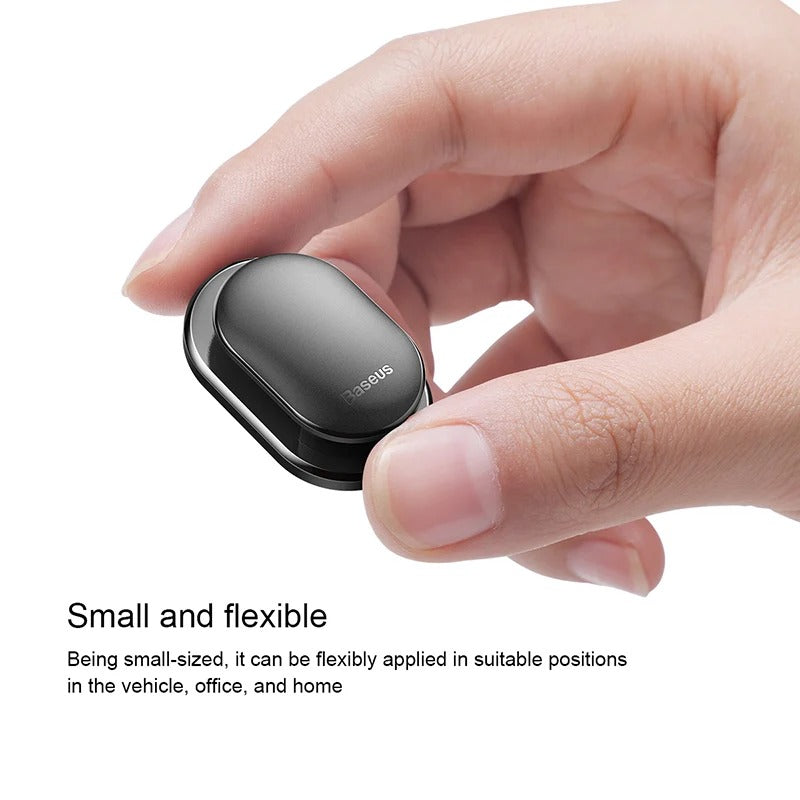 Baseus Small Shell Araç İçi Yapışkanlı Askı Kancası – 4'lü Set