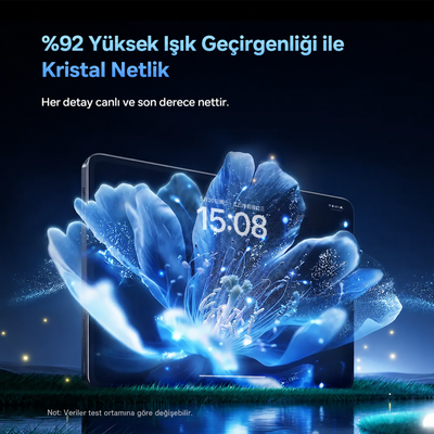 Baseus Crystalline Series HD iPad Air 11″ M2/M3 2024-2025 Temperli Cam Ekran Koruyucu ve Kolay Kurulum Aparatı