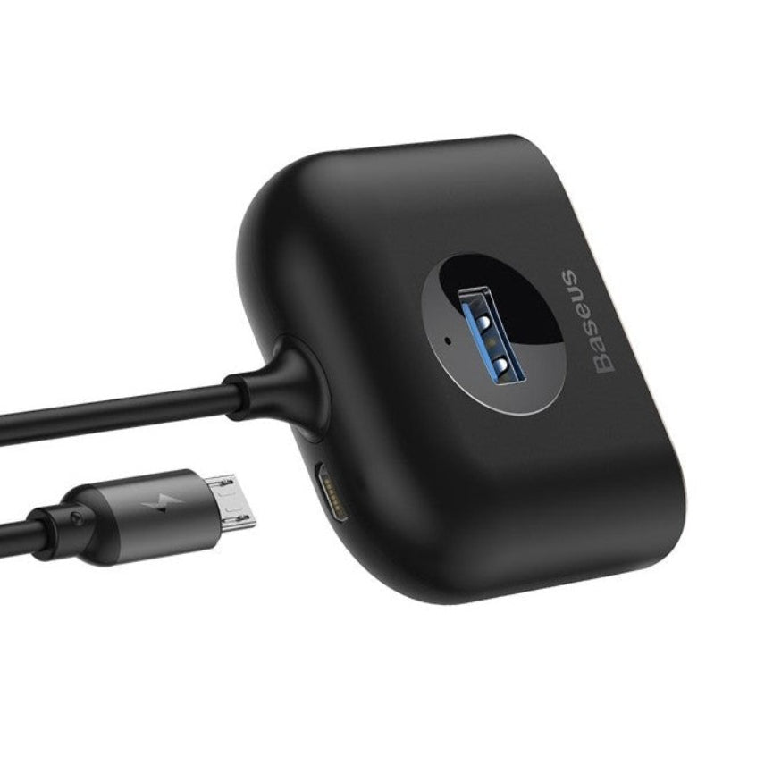 Baseus CAHUB-AY01 Square Round 4in1 USB Hub Adaptör (USB 3.0
