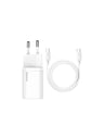 Baseus Super Si 1c 25W Hızlı Şarj Adaptörü + 3A Type-C To