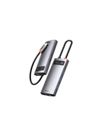 Baseus Metal Gleam Series 6in1 Type-C Hub Adaptör Çoklayıcı