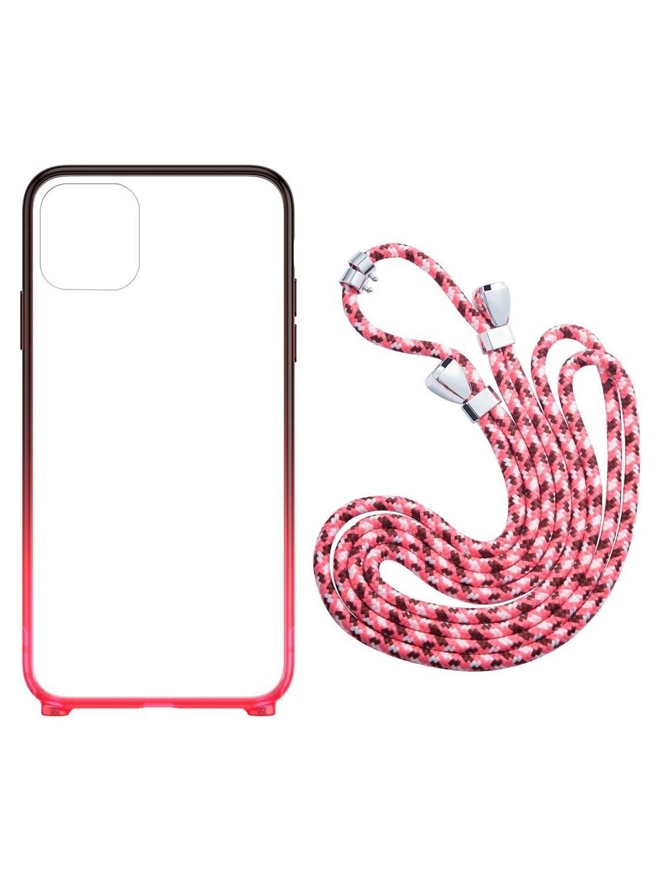 Baseus Element Crossbody Apple iPhone 11 Kılıf Kırmızı
