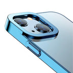 Baseus Glitter iPhone 13 6.1inç Kılıf Renkli Kenar Şeffaf