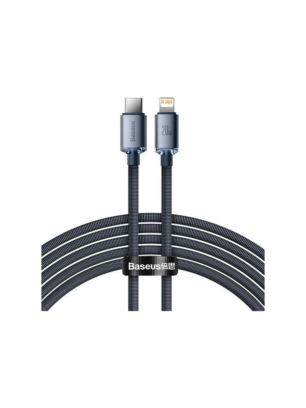Baseus Crystal 20W Type-C to Lightning Hızlı Şarj Kablosu – 2 Metre