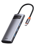 Baseus Metal Gleam 5in1 Multifonksiyonel Hub Dock Station