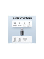 Baseus USB 3.1 To Type-C Dönüştürücü Adaptör Mini Otg Baseus