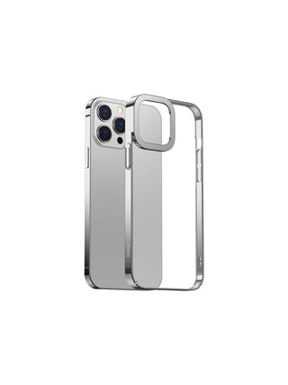 Baseus Glitter iPhone 13 Pro Kılıf – Renkli Kenar Şeffaf