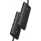 Baseus Lite Series 4 Portlu Type-C To USB 3.0 Hub Adaptör