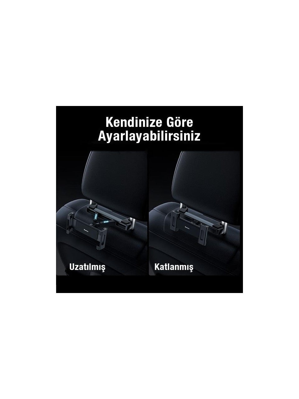 Baseus Araç Içi Arka Koltuk Için Telefon ve Tablet Tutucu,