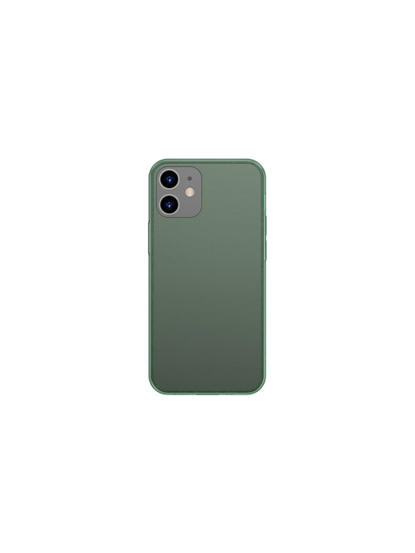 Baseus Frosted Glass iPhone 12 / 12 Pro 6.1" Darbeye Dayanıklı Koruyucu Kılıf