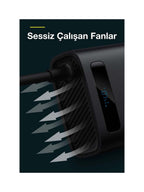 Baseus Araç Güç Kaynağı Istasyonu Inverter 5in1 150W
