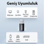 Baseus Ivoomi USB 3.1 To Type-C Dönüştürücü Adaptör Mini Otg