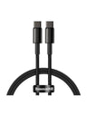 Baseus Tungsten Gold 100W Type-C to Type-C Hızlı Şarj Kablosu