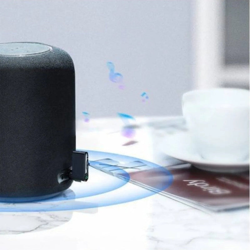 Baseus Bluetooth 5.0 Araç Kiti - 3.5 mm Aux Adaptörü BSBA-02