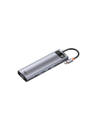 Baseus Metal Gleam 11’ı 1 Arada Type-C Hub Dock Station