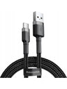 Baseus CATKLF-CG1 Cafule Type-C 2 mt Kablo Gri/Siyah Samsung