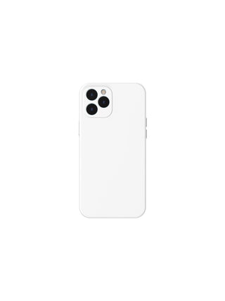 Baseus Liquid Silica Gel iPhone 12 Pro Max 6.7" Ultra Koruma Silikon Kılıf – Beyaz