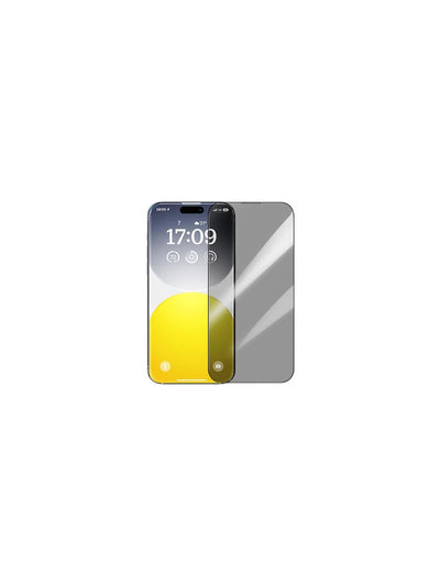 Baseus iPhone 15 Pro Max Diamond Privacy Hayalet 9H Ekran