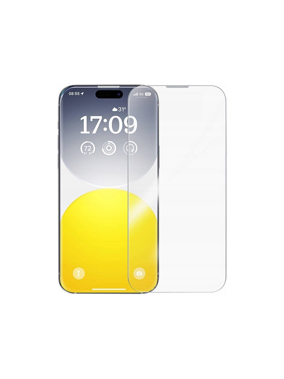 Baseus iPhone 15 Pro Max Diamond Series 9H Hardness Temperli