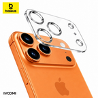 iPhone 17 Uyumlu Full-Frame Crystal HD Kamera Lens Koruyucu 2'li Paket