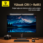 Baseus i-wok 3 Monitör Işığı – Manyetik ScreenBar, 2700K-6000K, Dokunmatik Kontrol