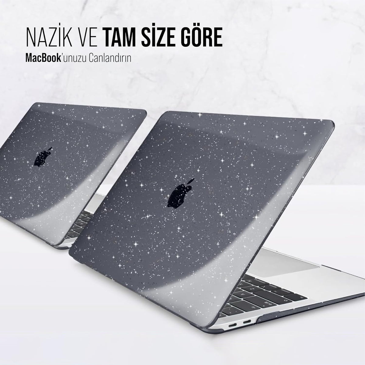 Macbook Air 13 inç Koruma Kılıfı Sert Kapak A2681/A3240/A3113/A3449