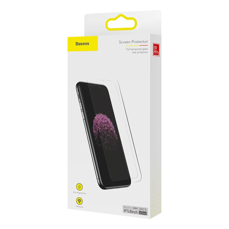 Baseus iPhone XR / iPhone 11 6.1" Temperli Cam Ekran Koruyucu Toz Korumalı – 2 Adet