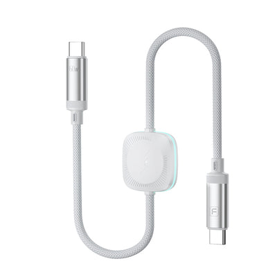 Toocki 2'si 1 Arada 60W USB-C Hızlı Şarj Kablosu ve Apple Watch Manyetik Şarj Pedi 1.2 Metre – TQ-X49C3