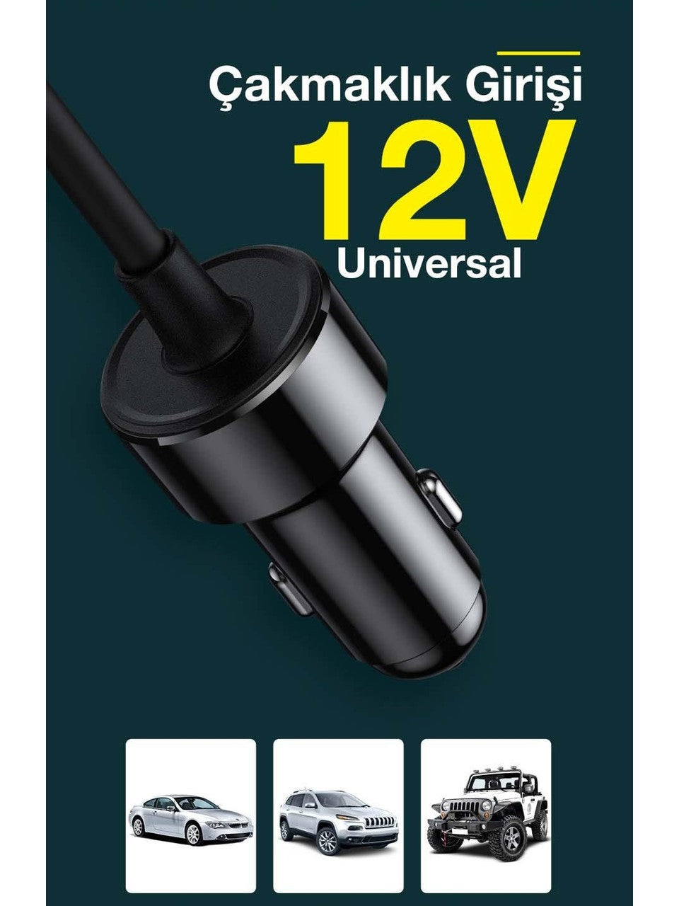 Baseus Araç Güç Kaynağı Istasyonu Inverter 5in1 150W
