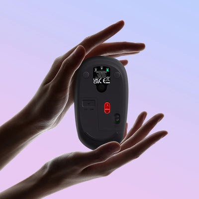 Baseus F01B Tri-Mode Kablosuz Mouse – Bluetooth 5.0 + 2.4GHz, Sessiz, 1600 DPI