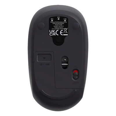 Baseus F01B Tri-Mode Kablosuz Mouse – Bluetooth 5.0 + 2.4GHz, Sessiz, 1600 DPI