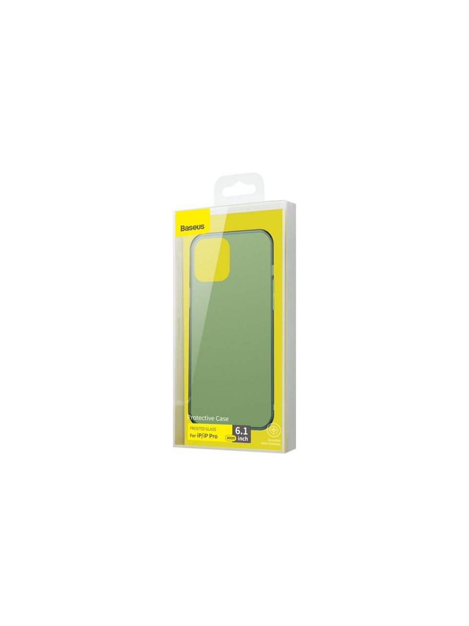 Baseus Frosted Glass iPhone 12 -12 Pro 6.1inch Shockproof