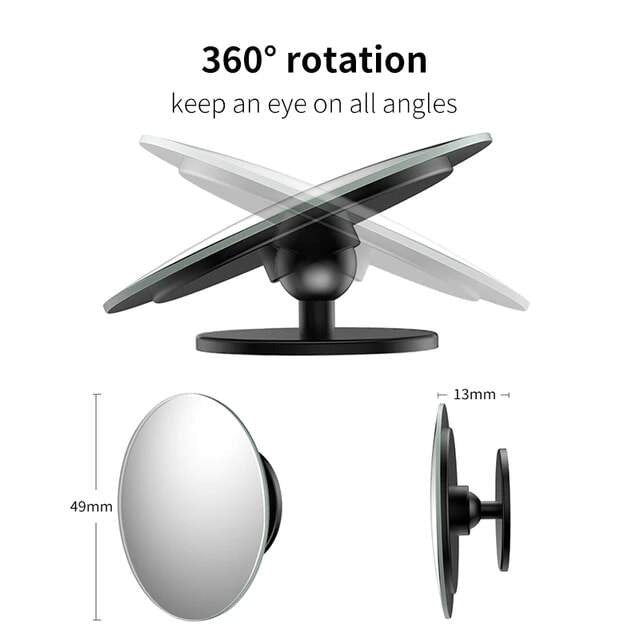 Baseus Full-Vision 2 Adet Mini Kör Nokta ve Geri Görüş Aynası
