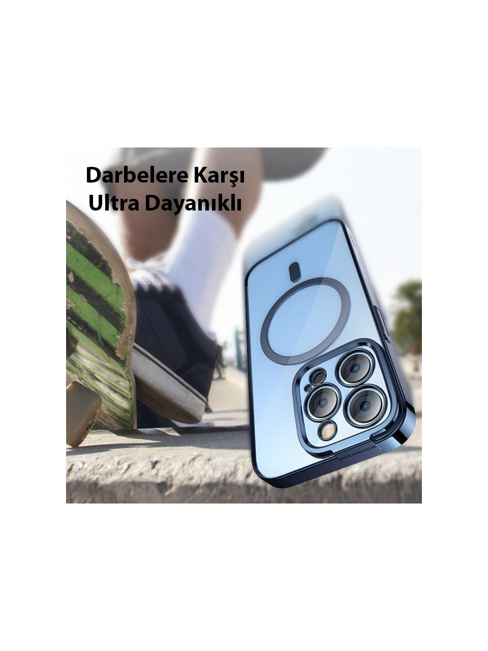 Baseus Glitter iPhone 14 Pro 6.1 Magsafe Silikon Kılıf +
