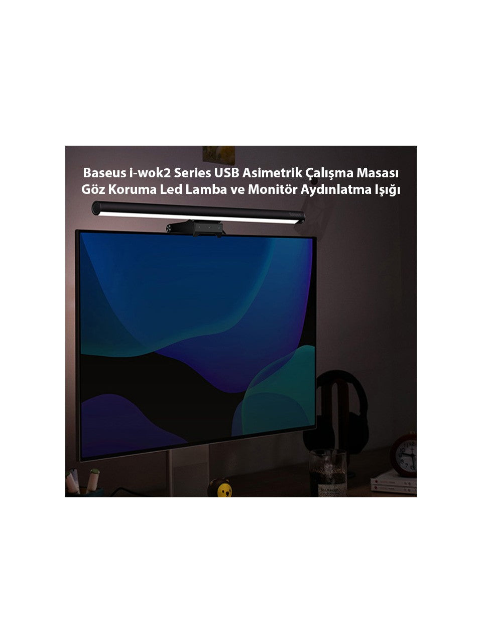 Baseus I-Wok2 Series USB Asimetrik Çalışma Masası Göz Koruma