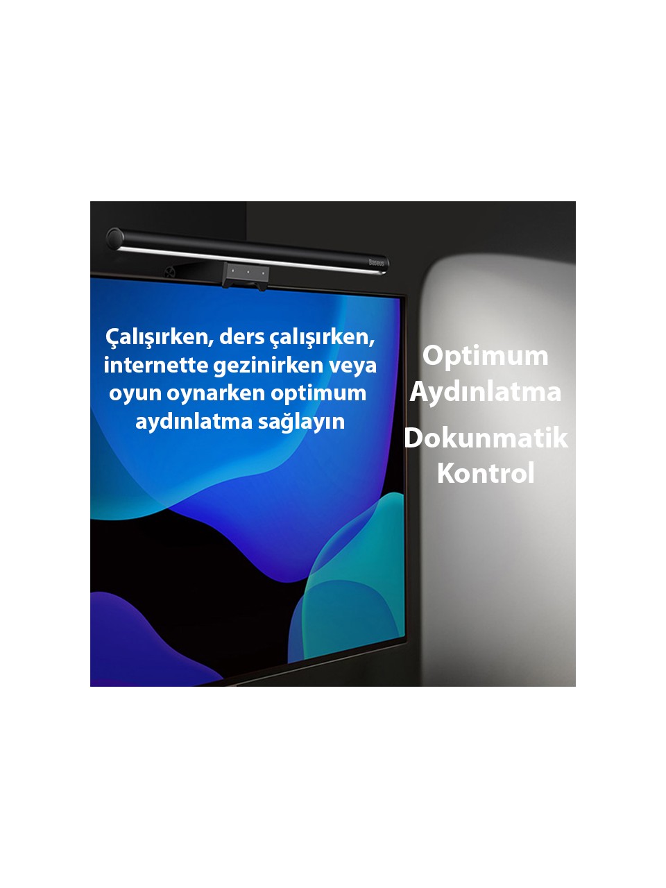Baseus I-Wok2 Series USB Asimetrik Çalışma Masası Göz Koruma
