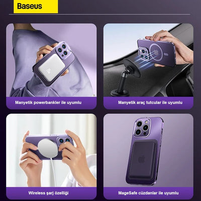 Baseus  iPhone 14, 14 Pro, 14PROMAX, 14PLUS Serisi Için