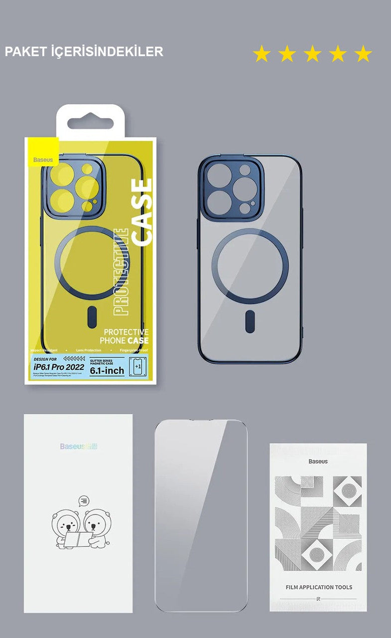 Baseus  iPhone 14, 14 Pro, 14PROMAX, 14PLUS Serisi Için