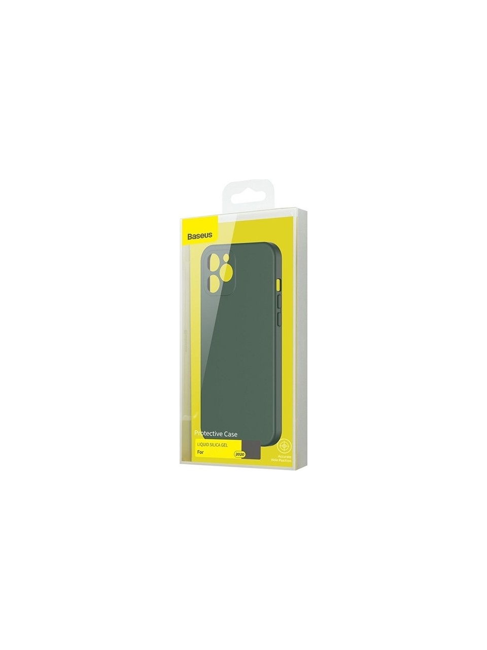 Baseus Liquid Silica Gel Apple İphone 12 Pro Max 6.7 Kılıf