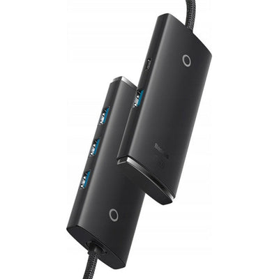 Baseus Lite Series 4 Portlu Type-C To USB 3.0 Hub Adaptör