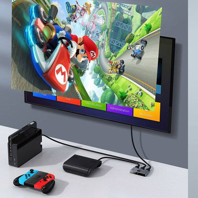 Baseus Matrix 4K 60Hz Çift Yönlü HDMI Dağıtıcı - Çoklayıcı Switch