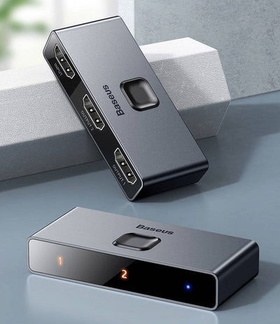 Baseus Matrix 4K 60Hz Çift Yönlü HDMI Dağıtıcı - Çoklayıcı Switch