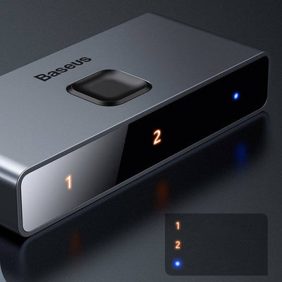 Baseus Matrix 4K 60Hz Çift Yönlü HDMI Dağıtıcı - Çoklayıcı Switch
